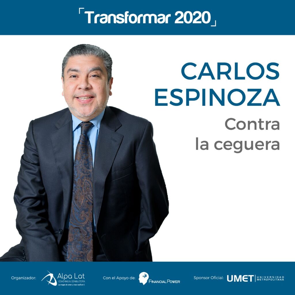 Rector de la UMET conferencia en Transformar 2020