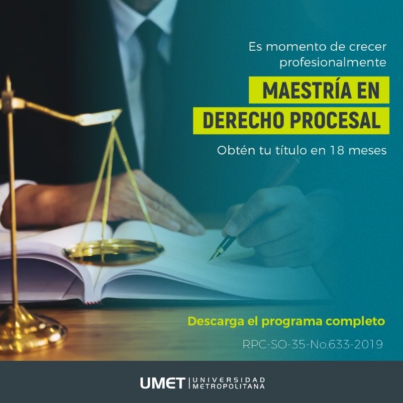 Maestria en Derecho Procesal