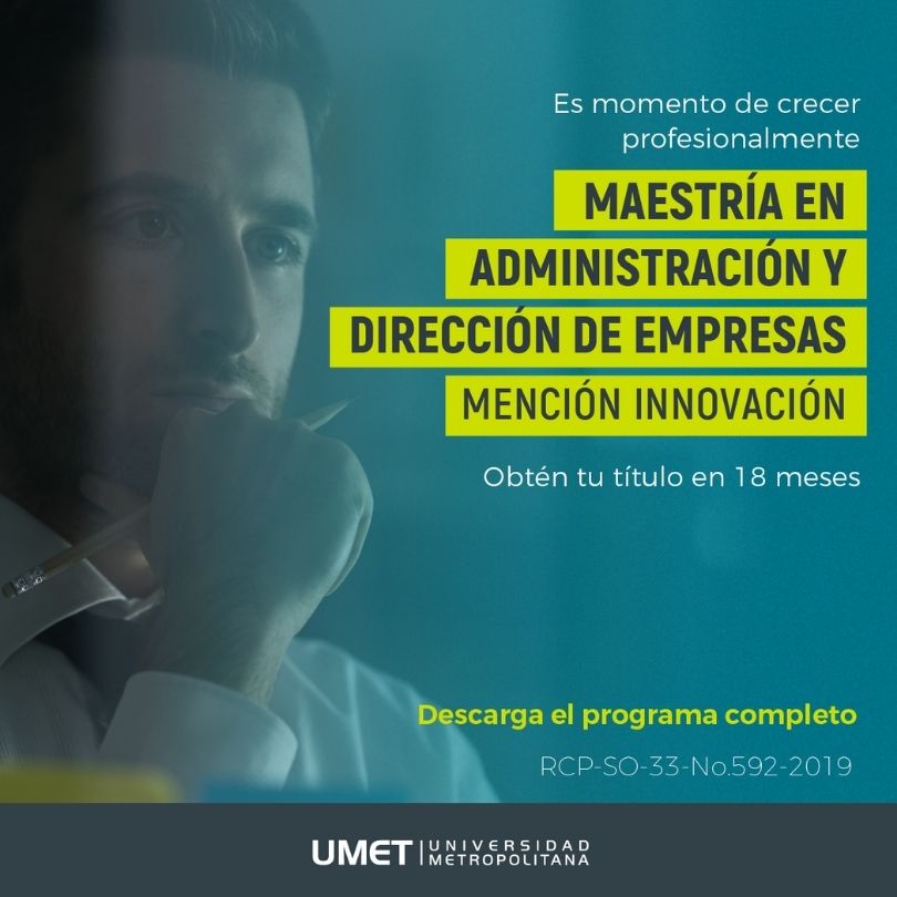 Maestria en MBA mencion Innovacion