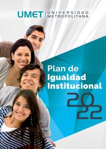 Portada Plan de Igualdad Institucional 2022 UMET