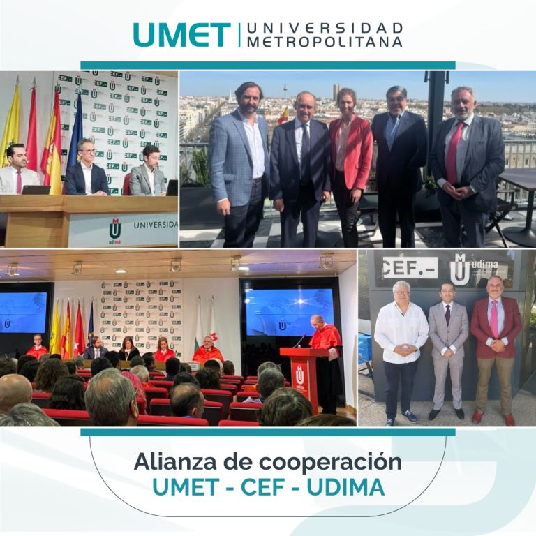 Alianza de cooperación UMET – CEF – UDIMA