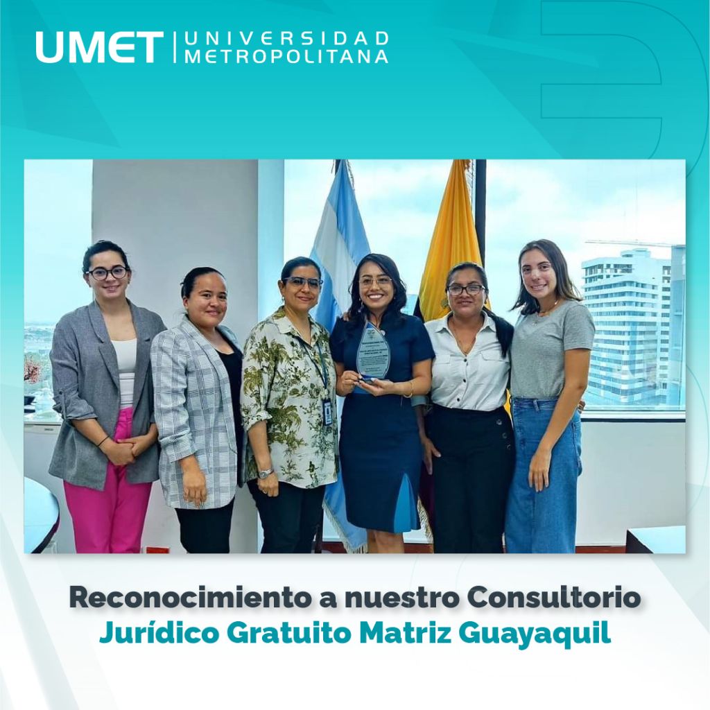 Reconocimiento a nuestro Consultorío Jurídico Gratuito Matriz Guayaquil