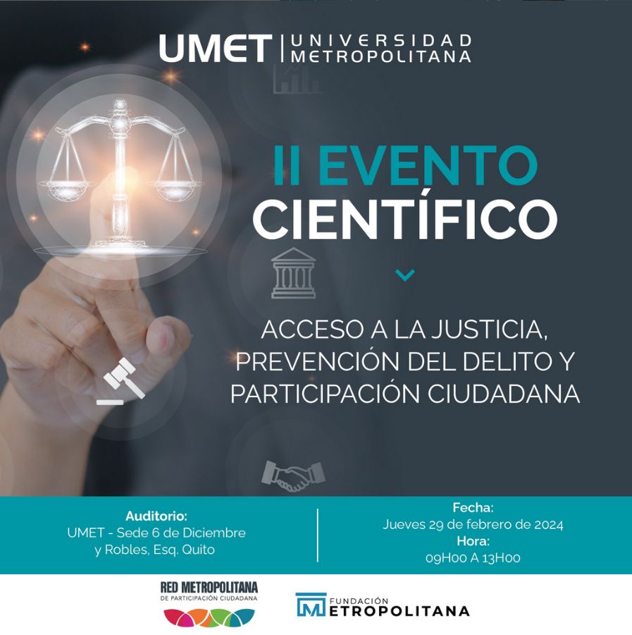II Evento Científico - Acceso a la Justicia, Prevención del Delito y Participación Ciudadana