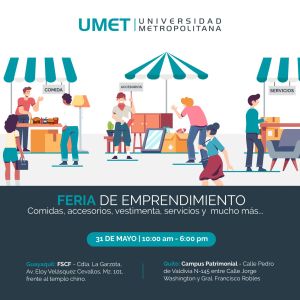 Invitación – Feria del Emprendimiento en la UMET