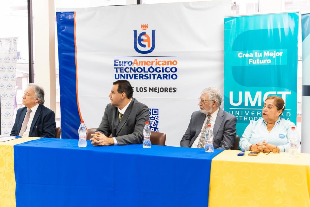 Presentación de la alianza estratégica de continuidad de estudios entre el Tecnológico Universitario EuroAmericano y la Universidad Metropolitana (UMET)