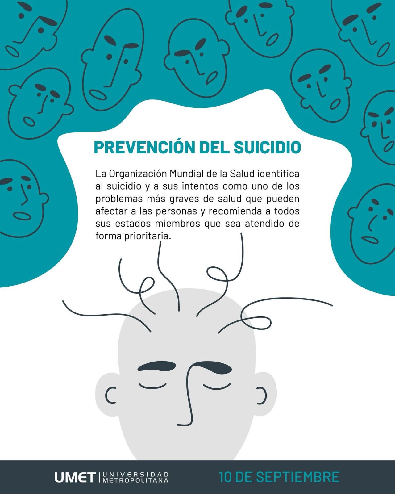 Día Mundial De La Prevención Del Suicidio • Universidad Metropolitana