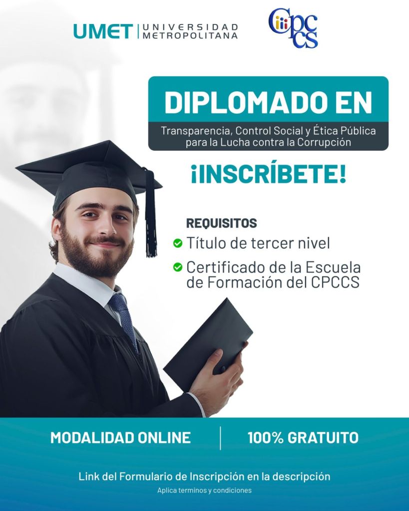 Diplomado en Transparencia, Control Social y Ética Pública para la Lucha contra la Corrupción