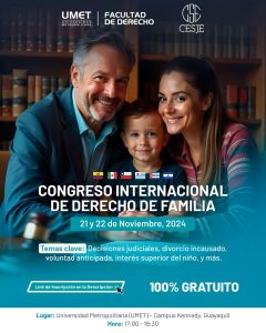 congreso internacional derecho familia umet