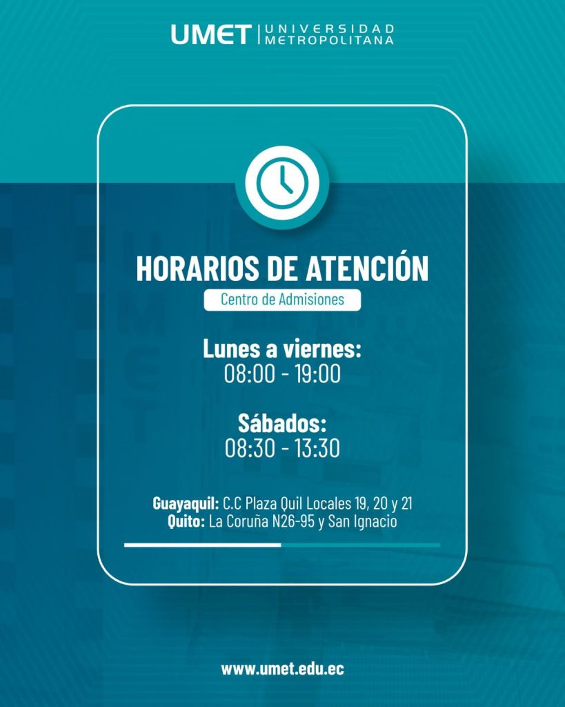 Horarios de Atención