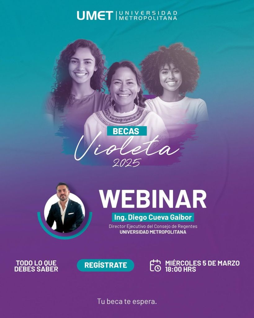 Becas Violeta te invita a un WEBINAR exclusivo