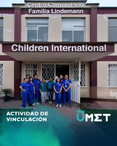 La UMET y Fundación Children se unieron en una jornada de vinculación comunitaria