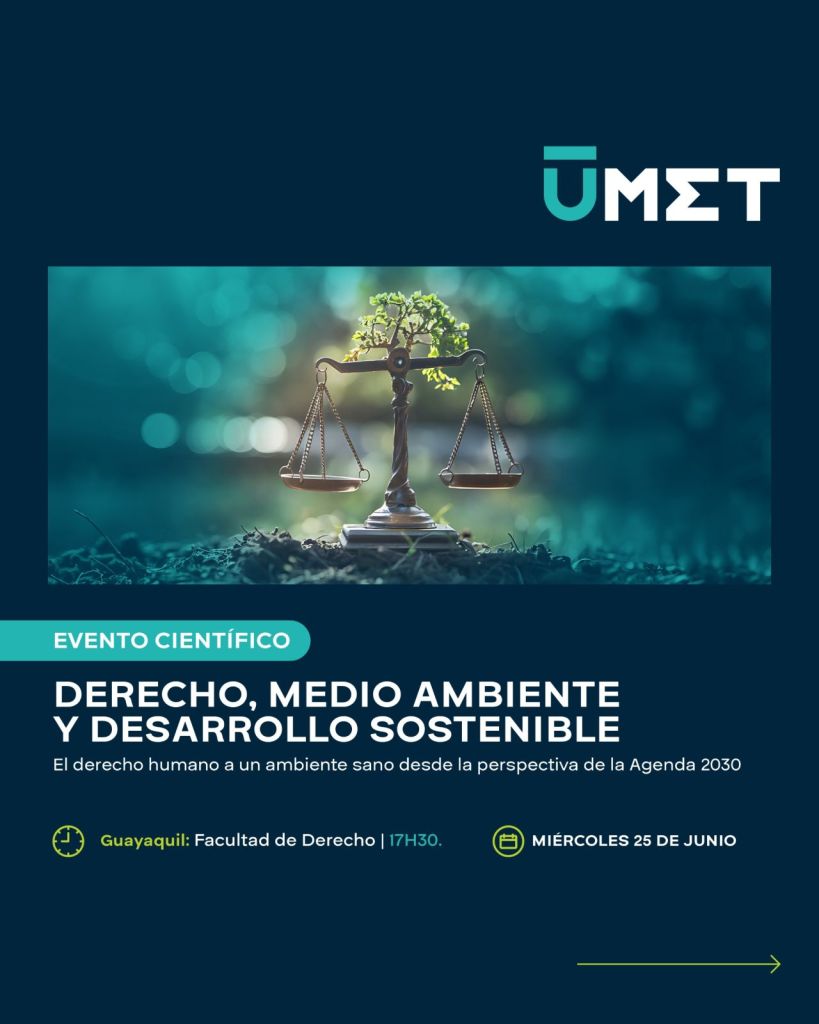 Evento Científico | Derecho, Medio Ambiente y Desarrollo Sostenible