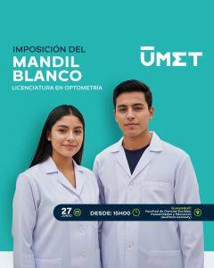 imposicion mandil blanco optometria umet