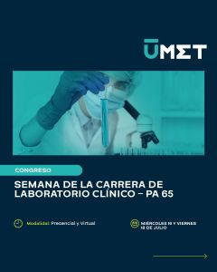 Titulo Semana de la Carrera de Laboratorio Clinico PA 65 1