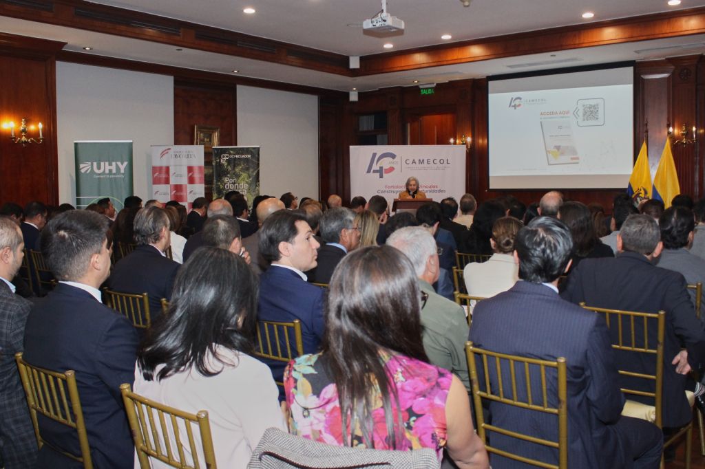 Celebración del 40° aniversario de la Cámara de Comercio Ecuatoriano Colombiana (CAMECOL)
