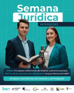 Universidad Metropolitana 48 semana juridica umet 2025