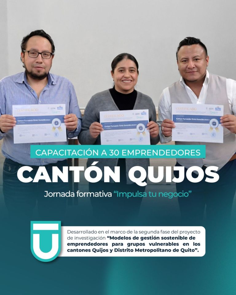 Impulsamos el talento emprendedor en Quijos