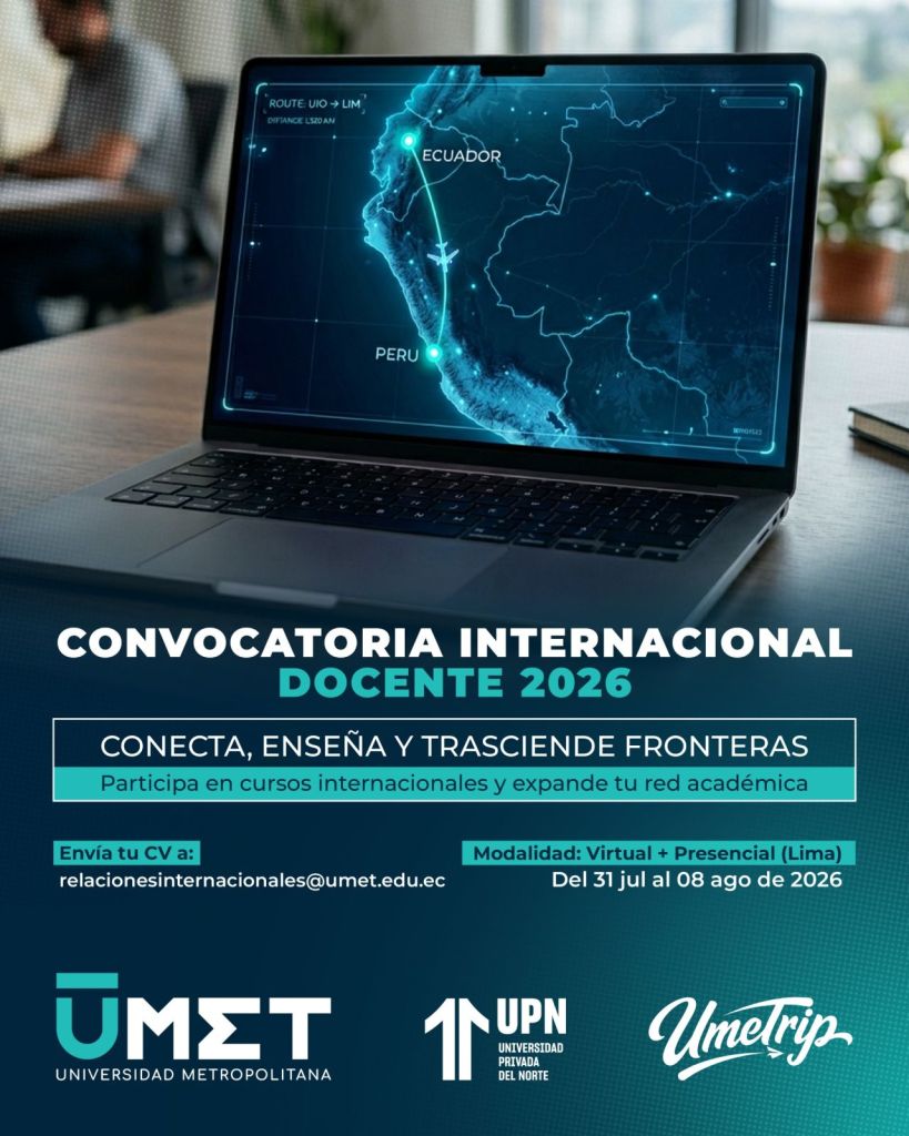 Convocatoria Internacional Docente 2026