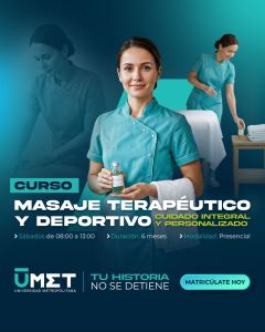 curso masaje terapeutico umet