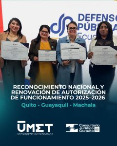 reconocimiento nacional consultorios juridicos umet 1