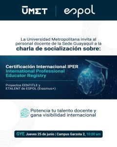 Universidad Metropolitana 72 charla iper espol umet