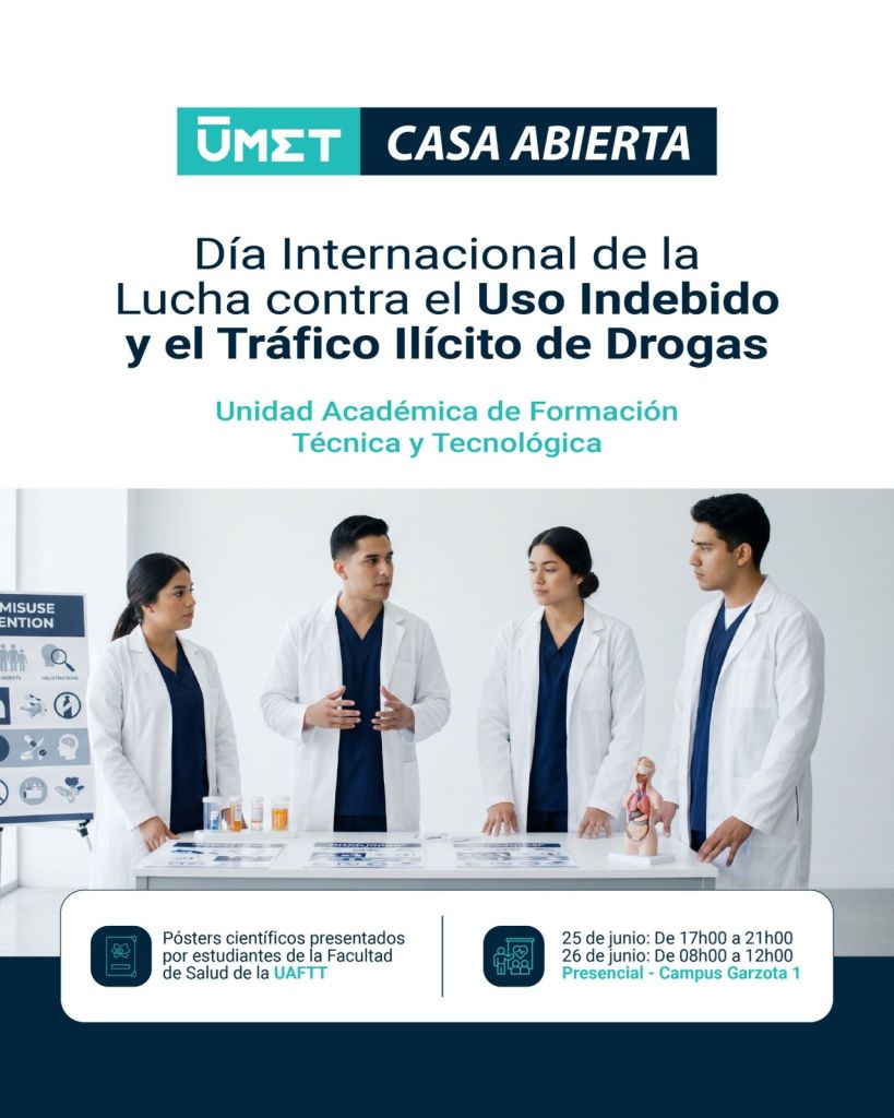Casa Abierta: Día Internacional de la Lucha contra el Uso Indebido y el Tráfico Ilicito de Drogas